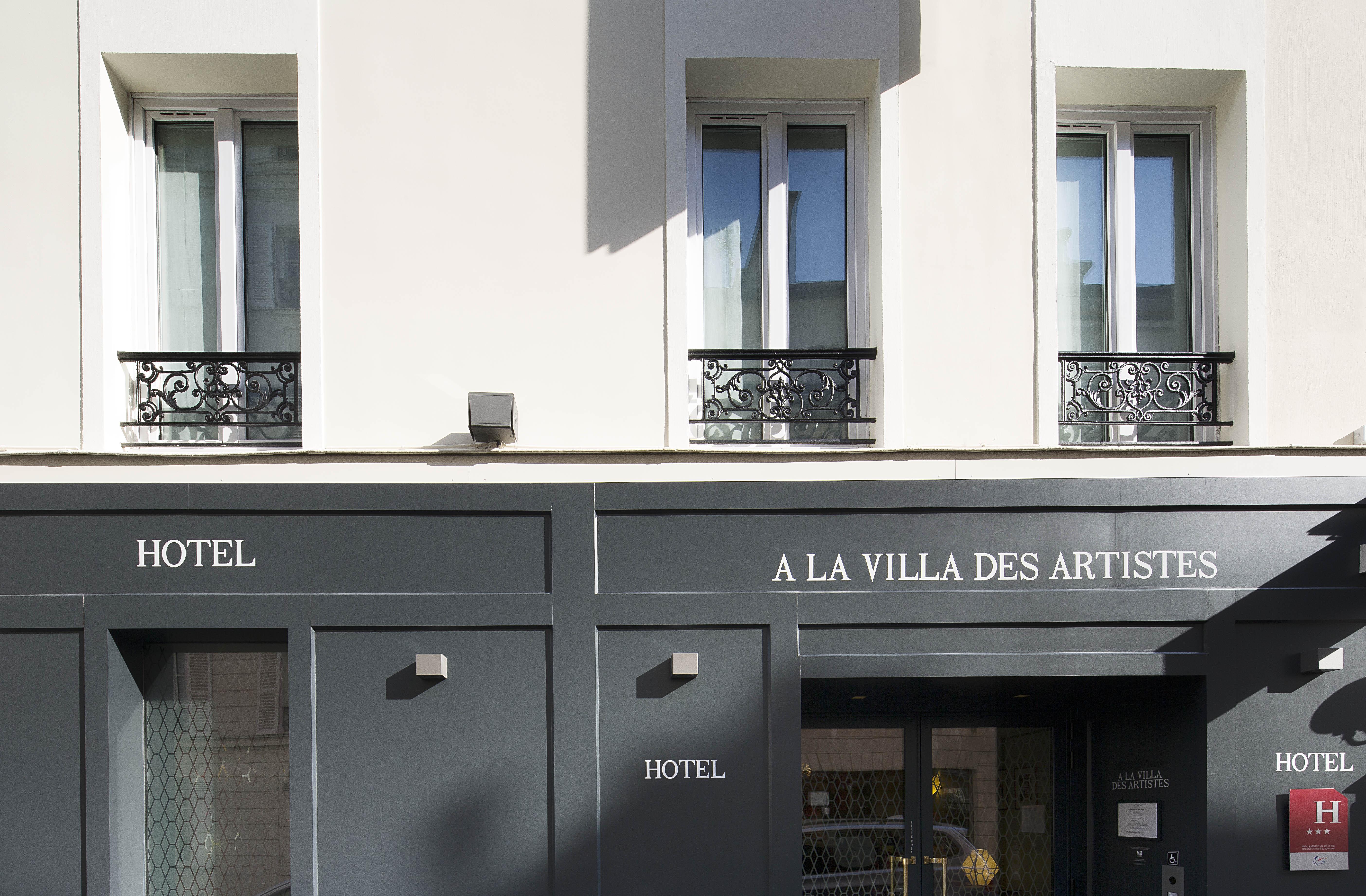 Hotel A La Villa Des Artistes Paris Luaran gambar
